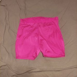 Liquid Bike Shorts hot pink, Torrid Size 4